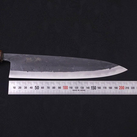 Gyuto Blue Steel #2 Kurouchi Sumi Urushi Handle 210mm