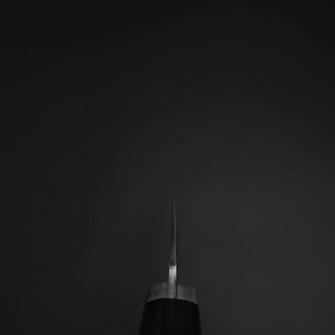 Gyuto Chromax Polished Black Western Handle 180mm