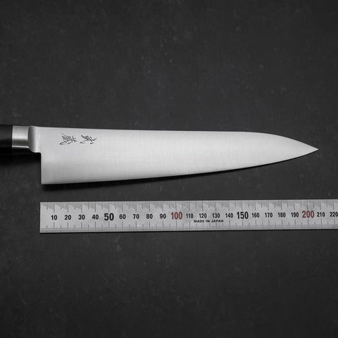 Gyuto Molybdenum Polished Western Black Handle 210mm