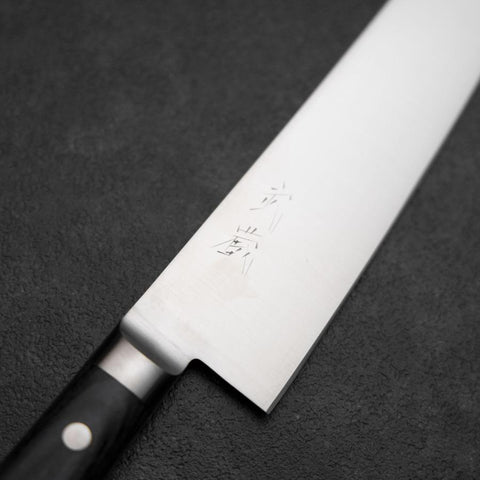 Gyuto Molybdenum Polished Western Purple Handle 210mm