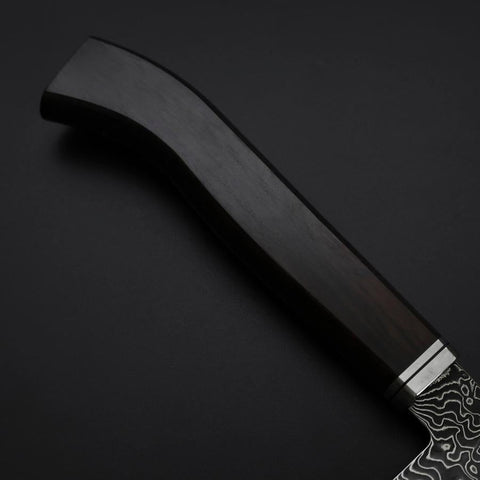 Gyuto SG-2 Black Nickel Damascus Western Ebony Handle 210mm