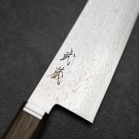 Gyuto SG-2 Damascus Western Golden Ebony Handle 210mm