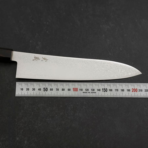 Gyuto SG-2 Nickel Damascus Ebony Handle 210mm