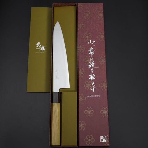 Gyuto SG-2 Polished Zelkova Handle 210mm