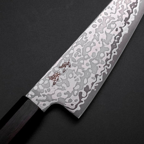 Gyuto SLD Black Damascus Ebony Handle 150mm