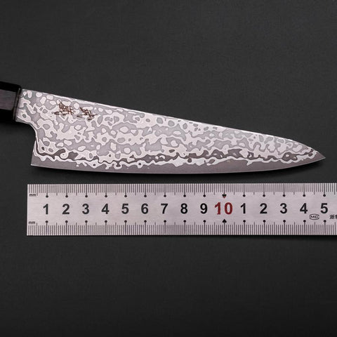Gyuto SLD Black Damascus Ebony Handle 150mm