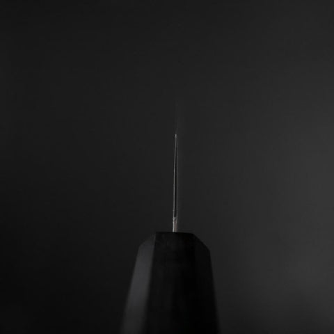 Gyuto SLD Black Damascus Ebony Handle 195mm