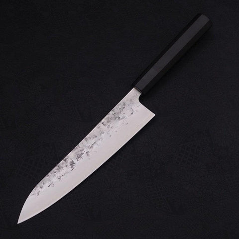 Gyuto SLD Nashiji Washi Manche en Buffle et Ébène 210mm