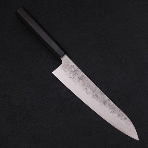 Gyuto SLD Nashiji Washi Manche en Buffle et Ébène 210mm
