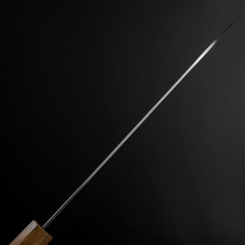 Gyuto SLD Nickel Tsuchime Colored Damascus Olive Handle 210mm Limited Edition