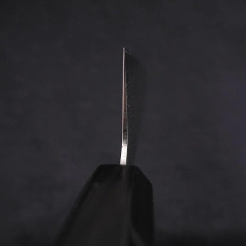 Gyuto SLD Wave Nickel Damascus Buffalo Ebony Handle 210mm