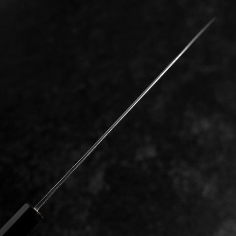 Gyuto SLD Wave Nickel Damast Büffelhorn und Walnussholz Griff 210mm