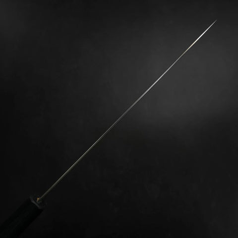 Gyuto SLD Wave Nickel Damascus Dark Blue Urushi Handle 240mm