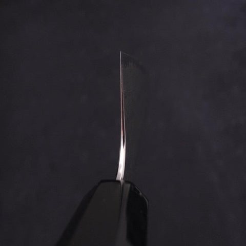 Gyuto Silver Steel #3 Damascus Buffalo Ebony Handle 240mm