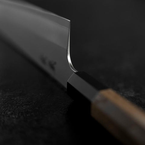 Gyuto Silver Steel #3 Kasumi Buffalo Walnut Handle 210mm