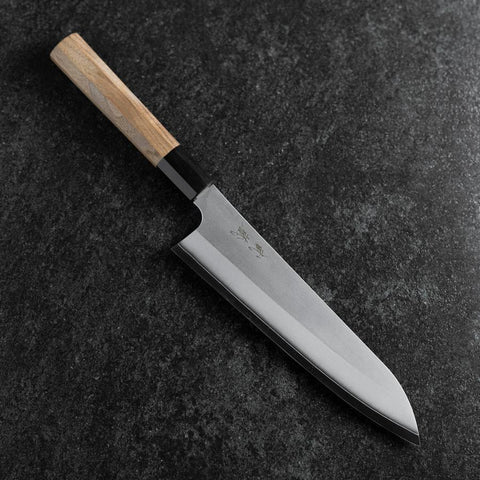 Gyuto Silver Steel #3 Kasumi Buffalo Walnut Handle 210mm
