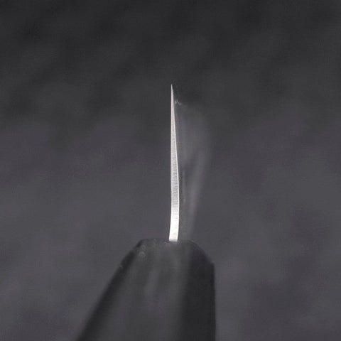 Gyuto Silver Steel #3 Nashiji Dark Blue Urushi Handle 210mm