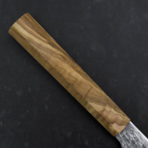 Gyuto Silver Steel #3 Nashiji Olive Handle 150mm