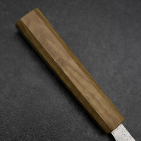 Gyuto Silver Steel #3 Nashiji Olive Handle 210mm