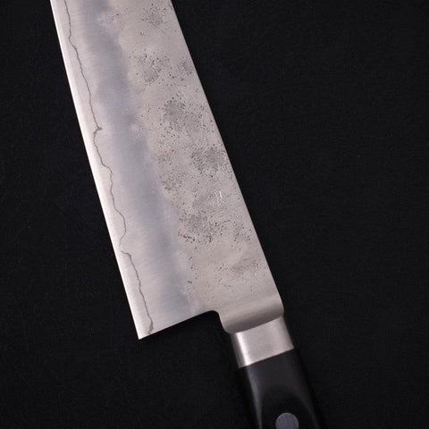 Gyuto Silver Steel #3 Nashiji Schwarzer Westlicher Griff 210mm