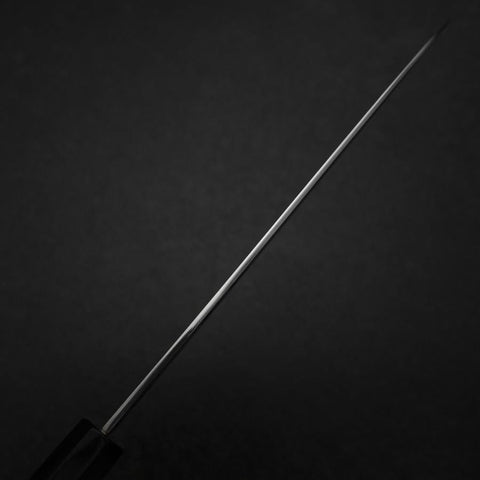 Gyuto Silver Steel #3 Polished Buffalo Walnut Handle 210mm