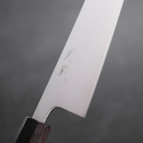 Gyuto Silver Steel #3 Polished Walnut Handle 210mm