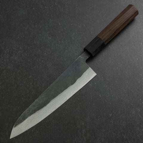 Gyuto V-Toku 2 Kurouchi Damascus Buffalo Ebony Handle 185mm