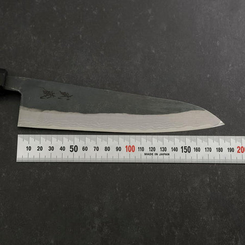 Gyuto V-Toku 2 Kurouchi Damascus Buffalo Ebony Handle 185mm
