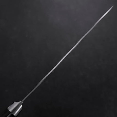 Gyuto VG-1 Polished Western Black Handle 180mm (Tsuba-ari)