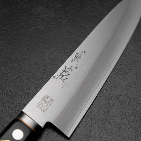 Gyuto VG-1 Polished Western Copper Inlay Handle 180mm