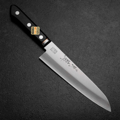 Gyuto VG-1 Polished Western Copper Inlay Handle 180mm