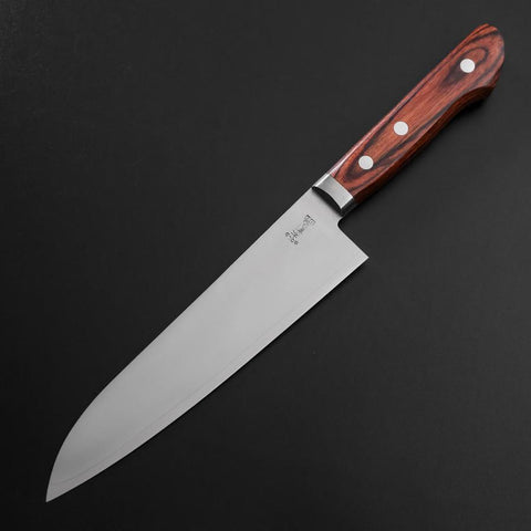 Gyuto VG-1 Polished Western Mahogany Handle 180mm