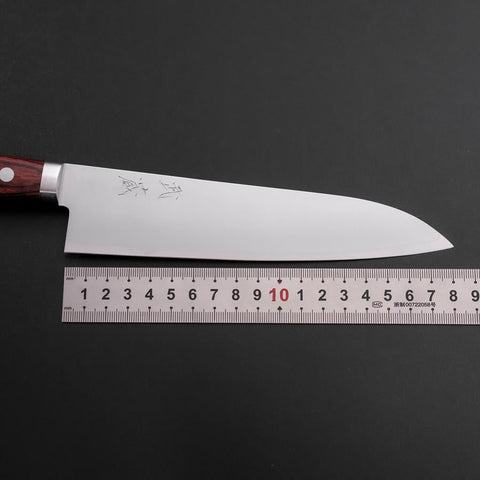 Gyuto VG-1 Polished Western Mahogany Handle 180mm