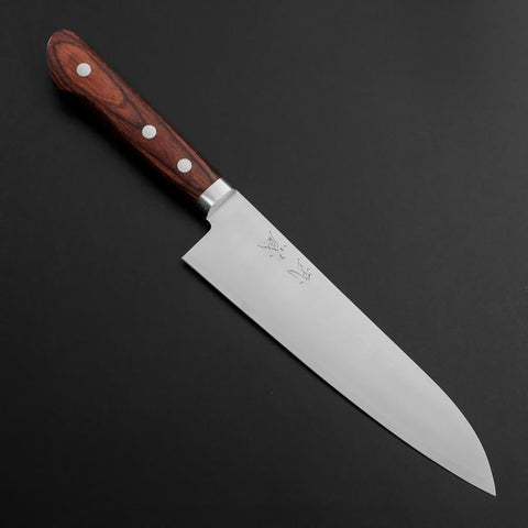 Gyuto VG-1 Polished Western Mahogany Handle 180mm