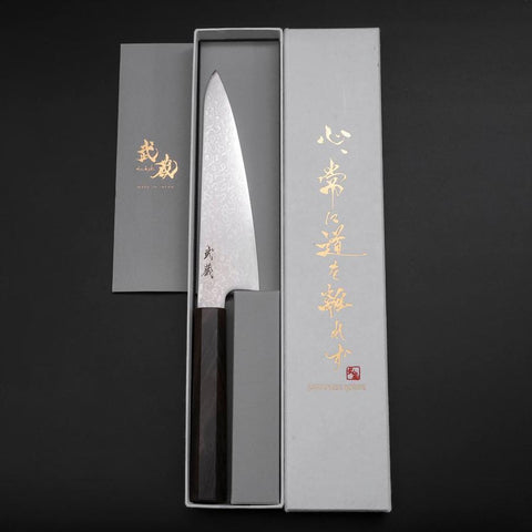 Gyuto VG-10 Damascus Ashwood Handle 150mm