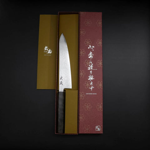 Gyuto VG-10 Damascus Ashwood Handle 195mm
