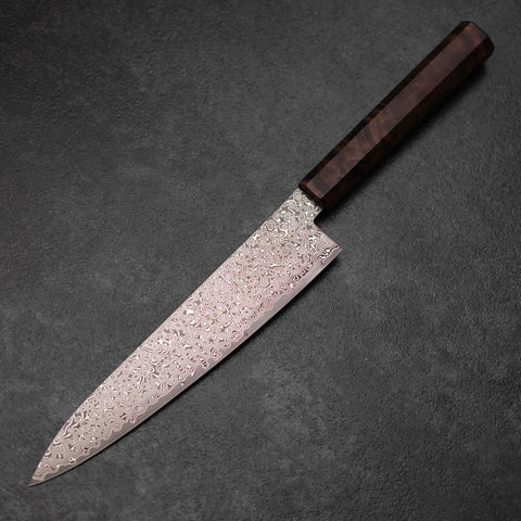 Gyuto VG-10 Damascus Brown Birch Handle 210mm