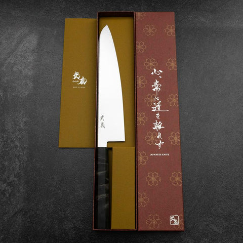 Gyuto VG-10 Damascus Gray Birch Handle 240mm