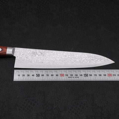 Gyuto VG-10 Damascus Mahogany Handle 210mm