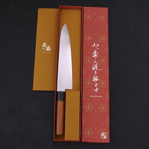 Gyuto VG-10 Damascus Shitan Handle 210mm