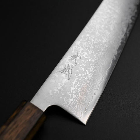 Gyuto VG-10 Damascus Sumi Urushi Handle 210mm