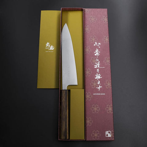 Gyuto VG-10 Damascus Sumi Urushi Handle 210mm