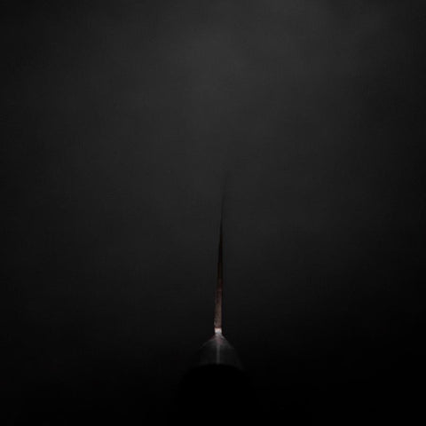 Gyuto VG-10 Damascus Western Black Handle 180mm