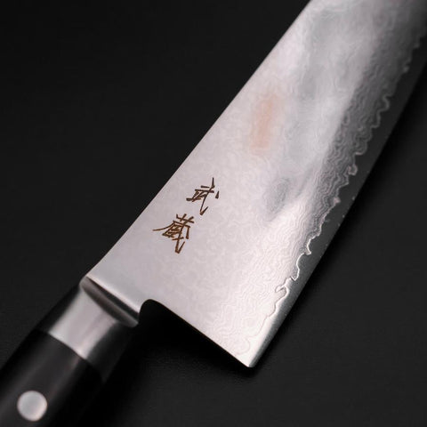 Gyuto VG-10 Damascus Western Black Round Handle 235mm