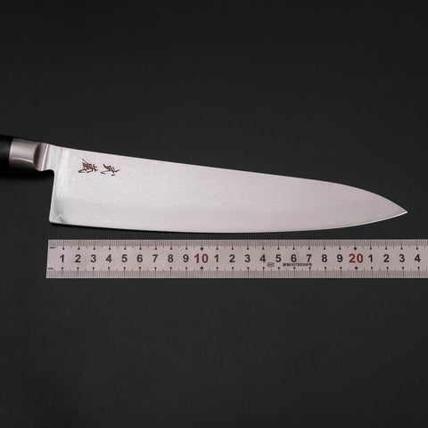 Gyuto VG-10 Damascus Western Black Round Handle 235mm