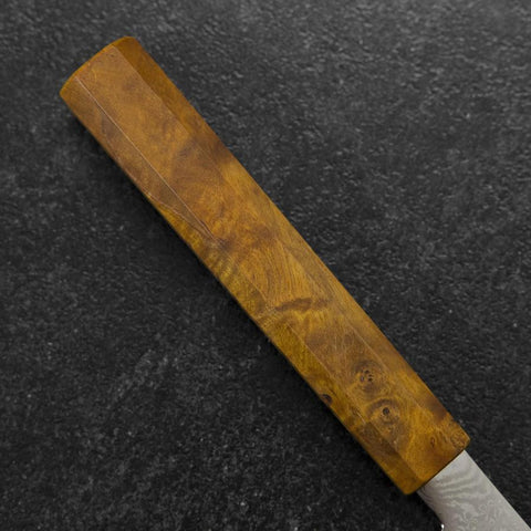 Gyuto VG-10 Damascus Yellow-Brown Birch Handle 210mm