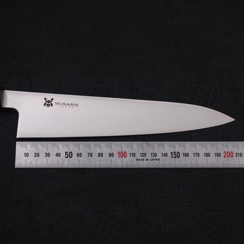 Gyuto VG-10 Polished Double Buffalo Ebony Handle 210mm