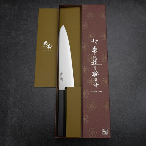 Gyuto VG-10 Polished Ebony Handle 205mm