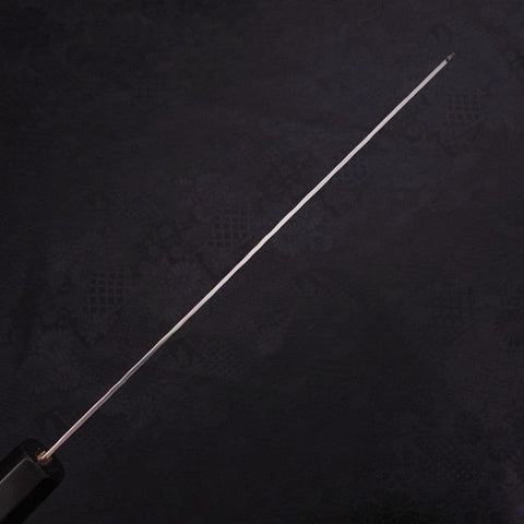 Gyuto VG-10 Tsuchime Damascus Buffalo Ebony Handle 210mm