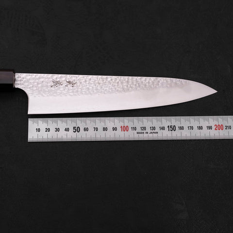 Gyuto VG-10 Tsuchime Ebony Handle 210mm